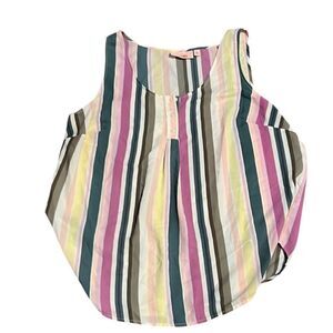 EVRI Multicolor Striped Tank Top